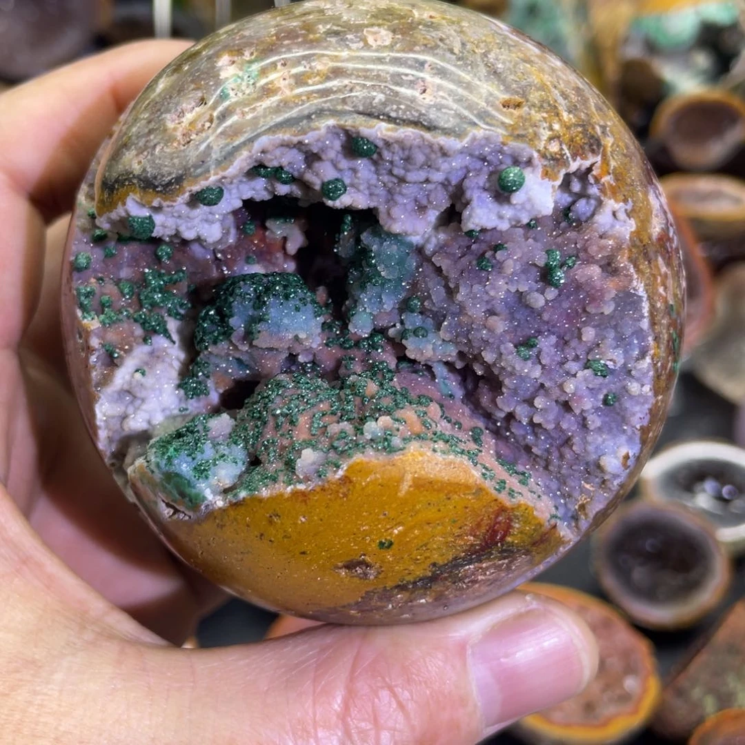 水晶大型摆件未镶嵌叶**烦