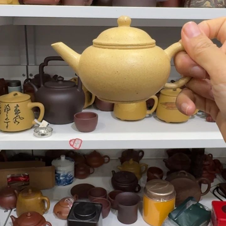 时***苒茶壶紫砂宜兴紫砂 原矿微瑕