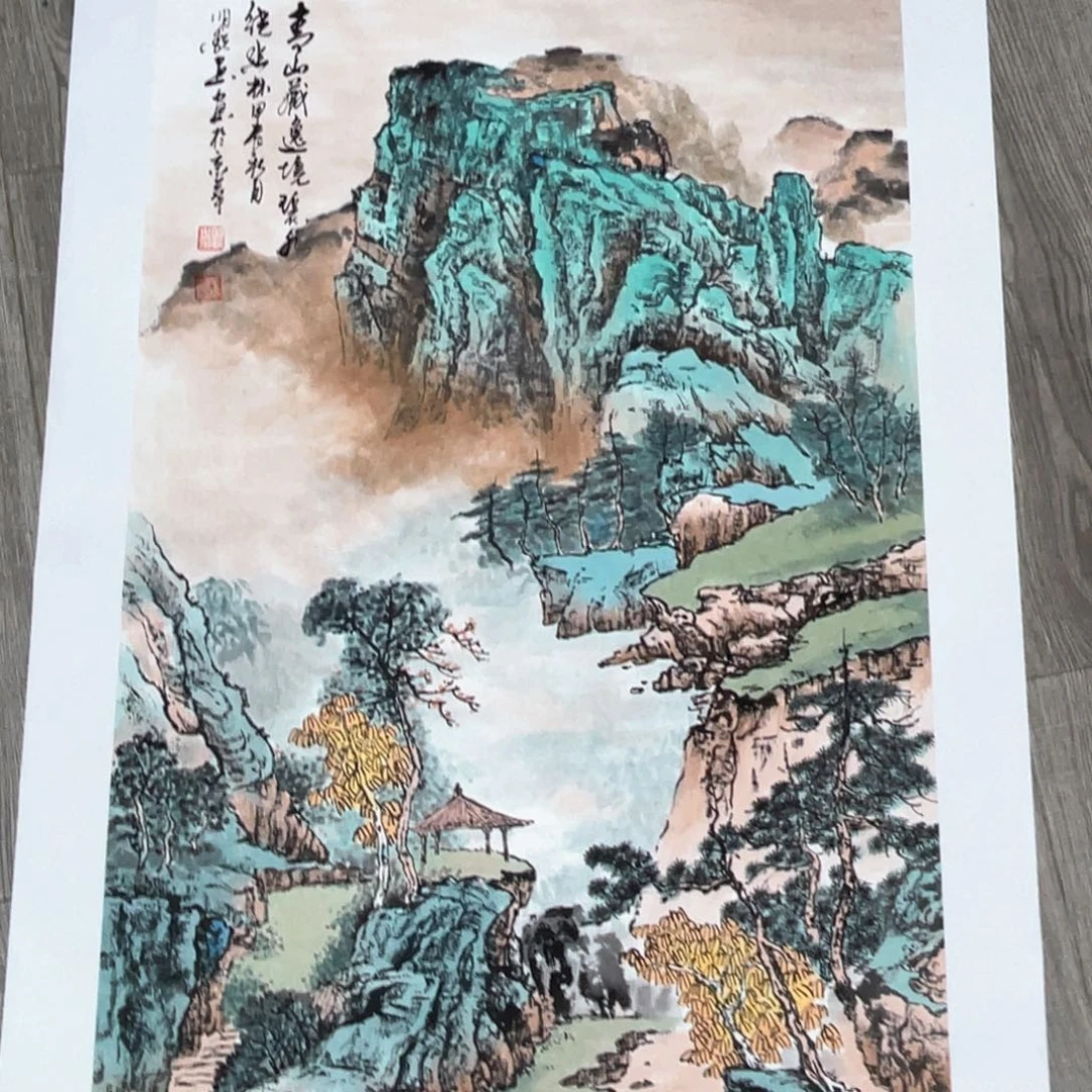 国画明锐老师作品欣赏