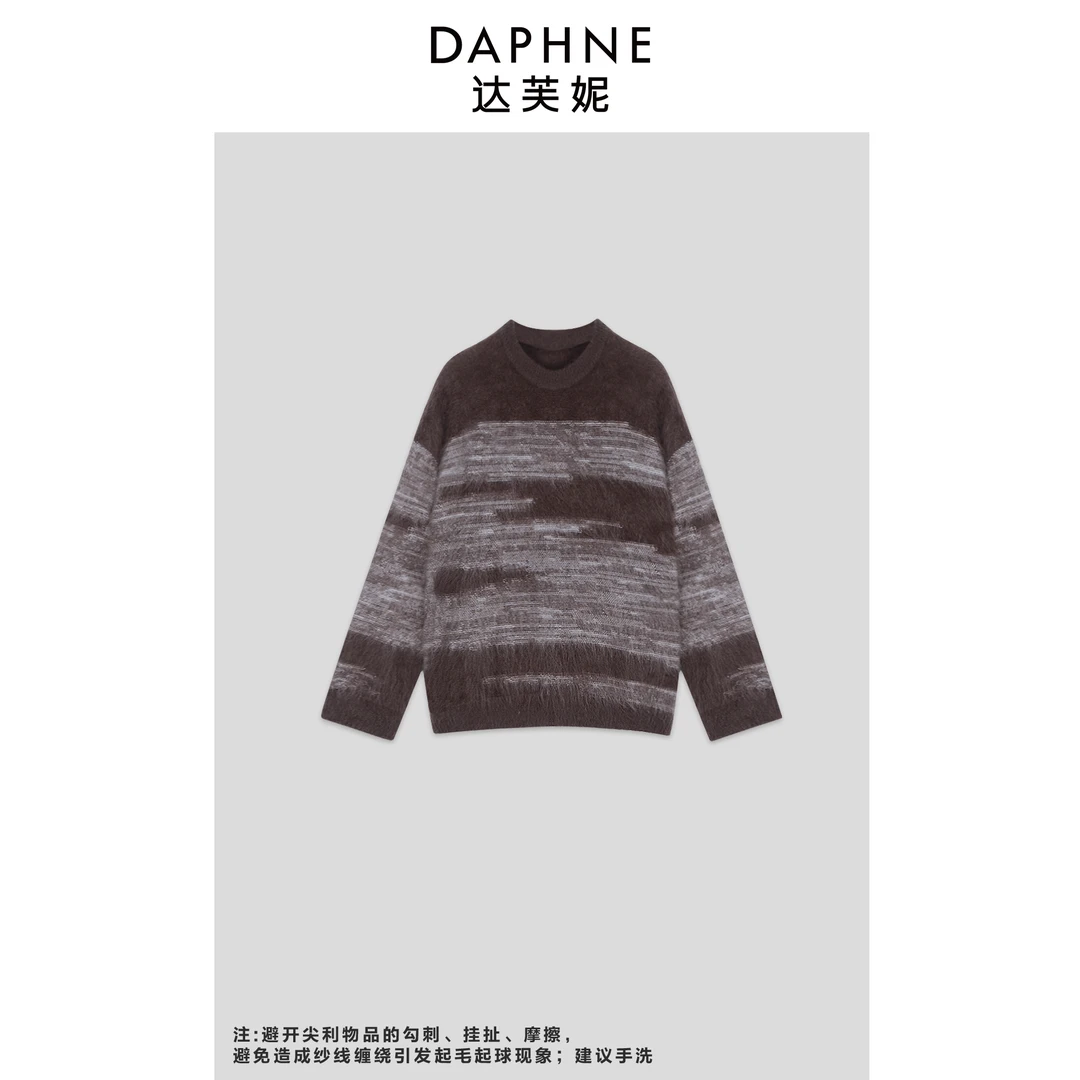 Daphne/达芙妮Y-高端线定制系列绵羊毛山羊绒上衣25TG4345