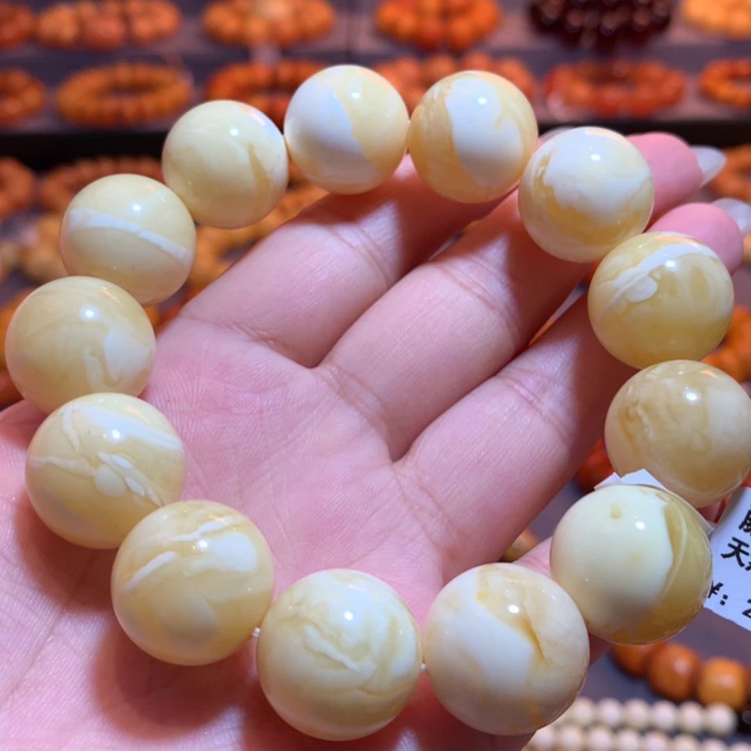 【闪购商品】手串蜜蜡未镶嵌蜜蜡手串