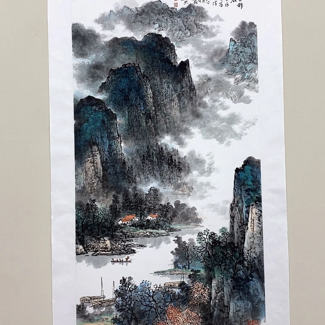 J***n国画吕元忠三尺精品佳作