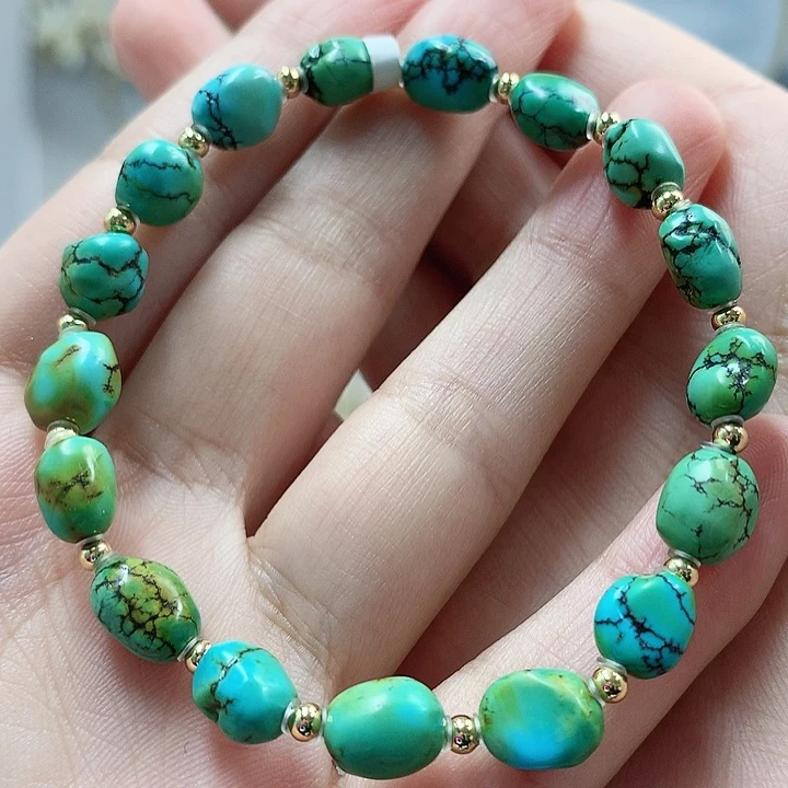 未镶嵌绿松石珠宝奇石