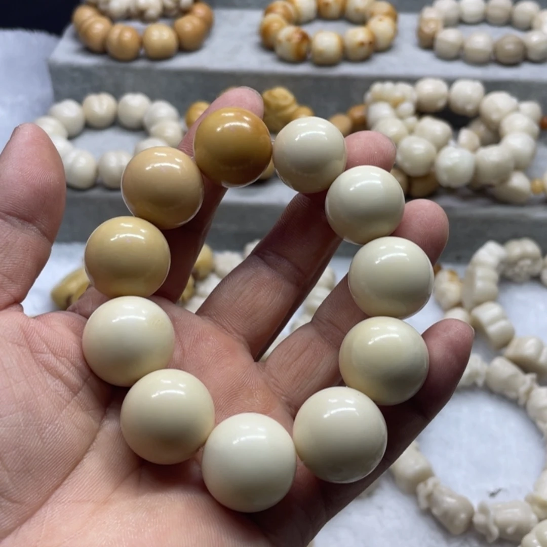 吊坠菩提根/象牙果微瑕象牙果园手串卡21