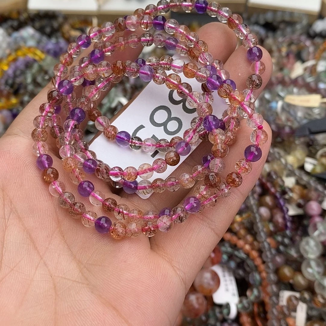 未镶嵌手链水晶多样性发一条