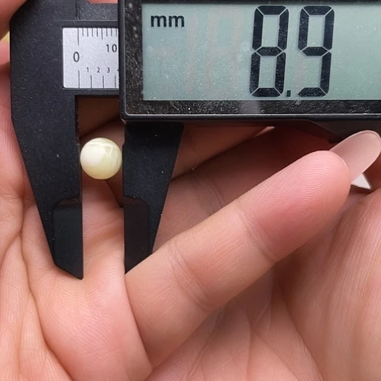D***必未镶嵌琥珀裸石8+mm天然琥珀蜜蜡