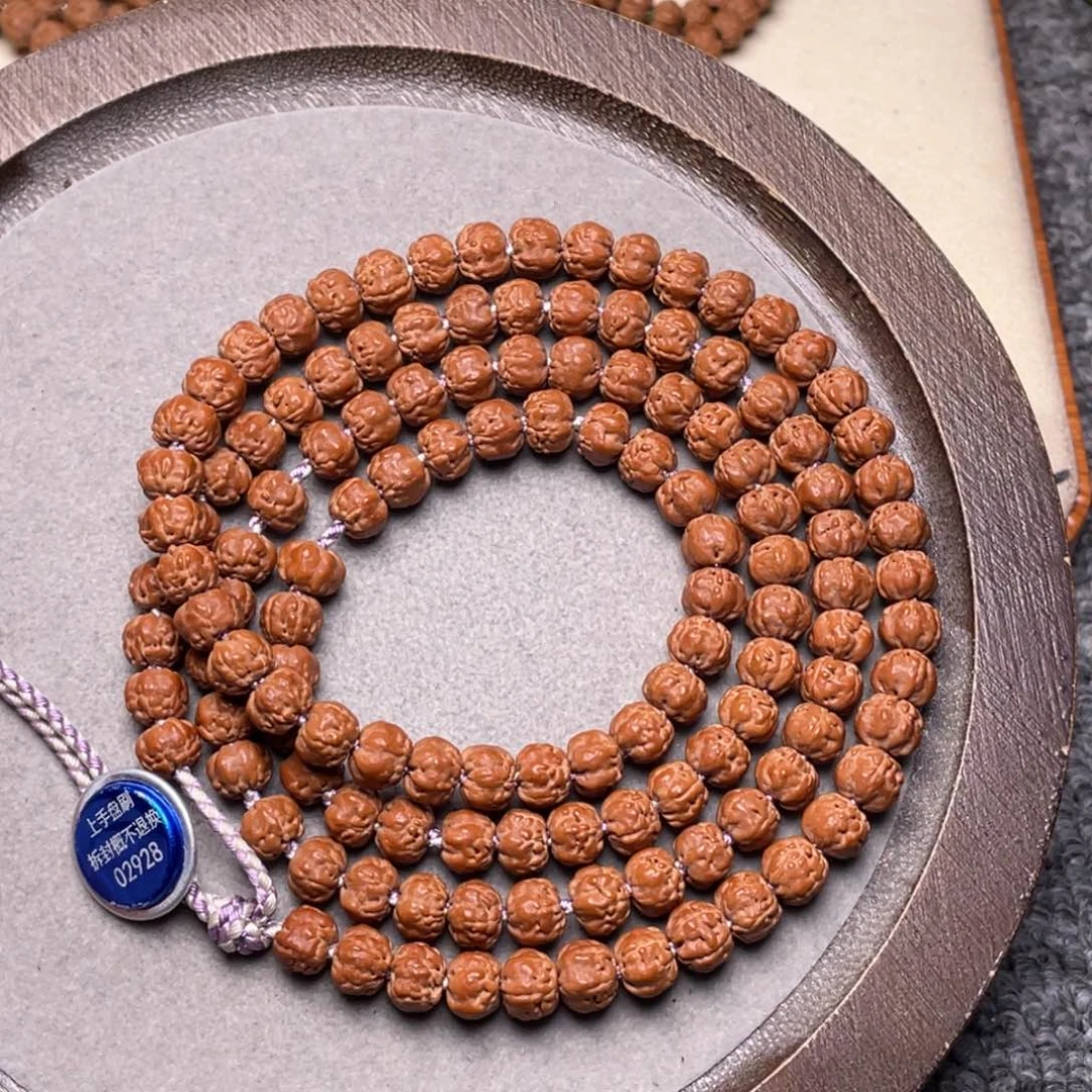 手串金刚菩提云*私人定制超头六爪佛手108尺寸6.5➕