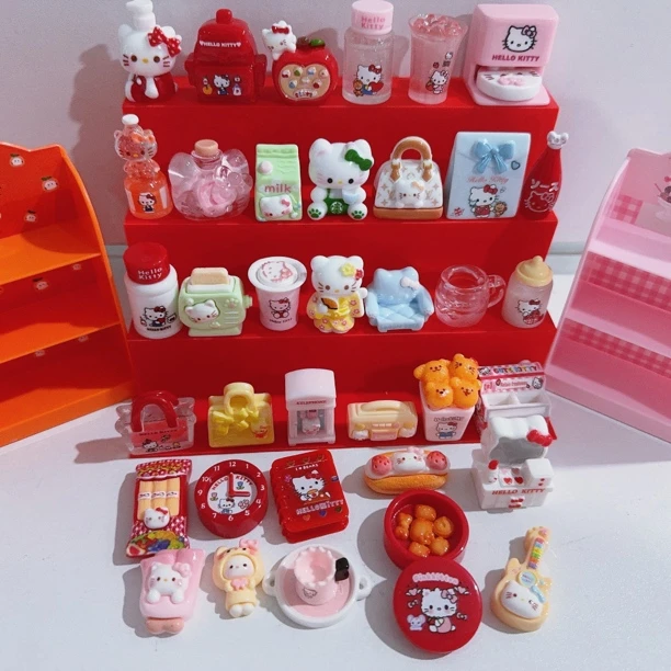 直播拆:高品质定制KT系列 diy树脂奶油胶配件