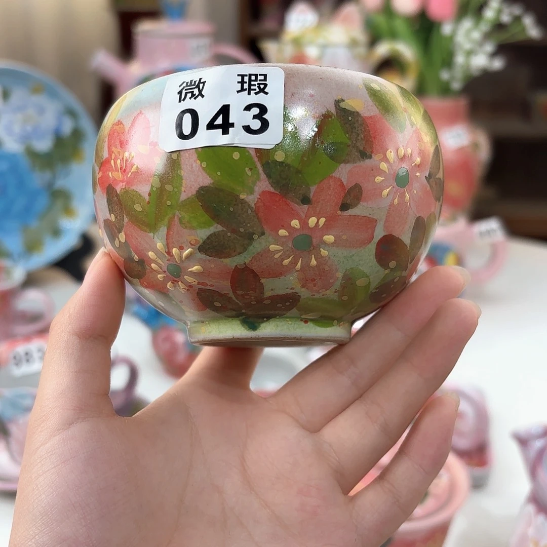 景德镇手绘高温釉下彩陶瓷茶具