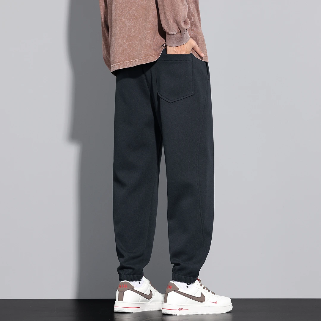 男士束脚哈伦休闲裤子2025春秋季新款宽松潮牌运动长裤青少年百搭