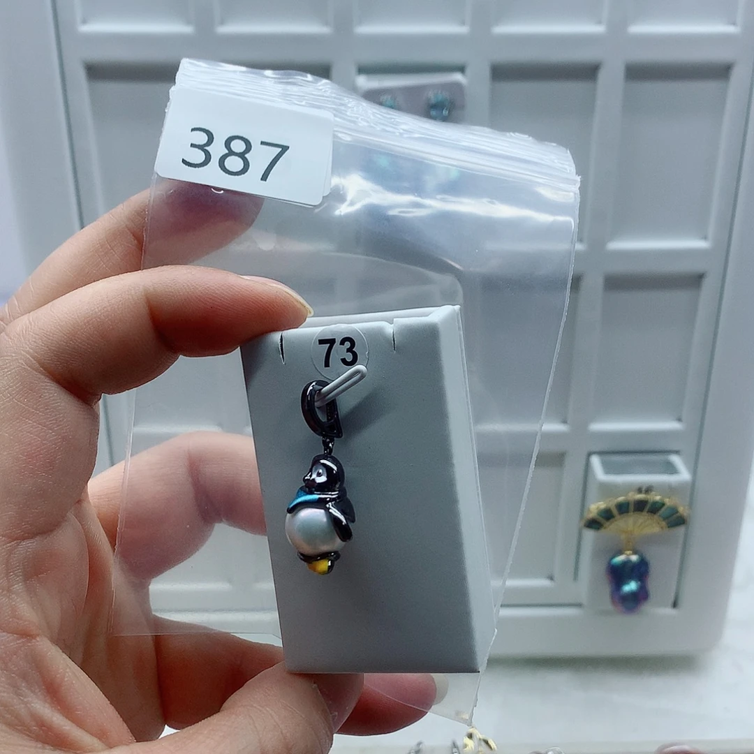 吊坠(不含链)淡水珍珠合金