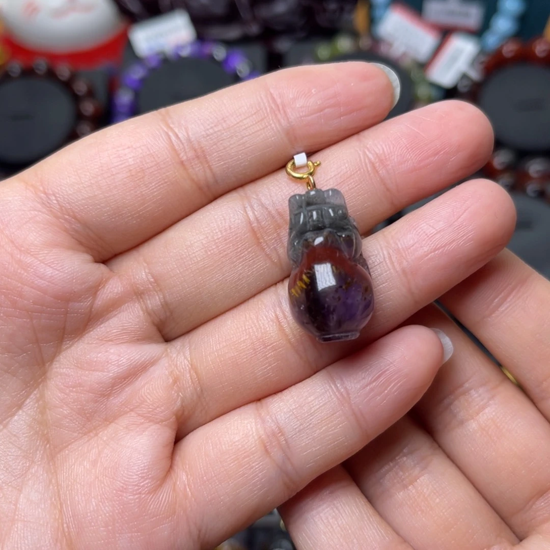 默***～手链水晶未镶嵌极光四色貔貅