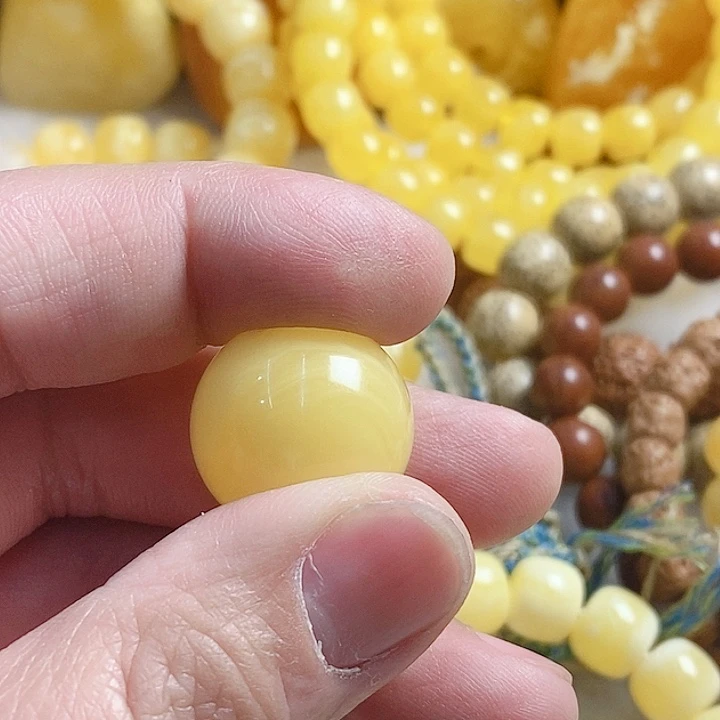 蜜蜡手链未镶嵌奔*