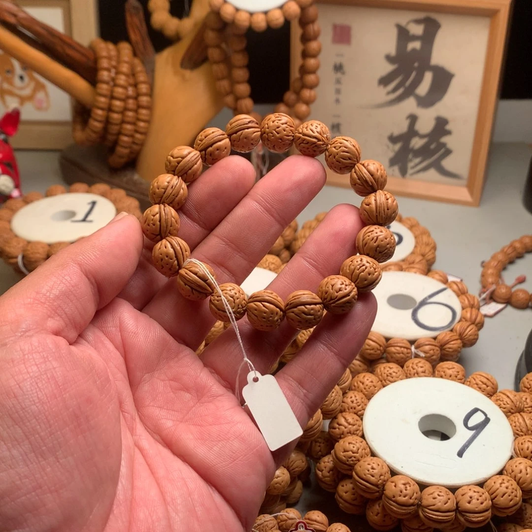 一***垚手串桃核1.5磐文小桃核手串