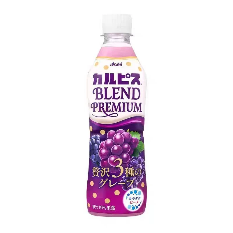 【单个包邮】日本饮料乳酸菌味三种葡萄味饮料500ml