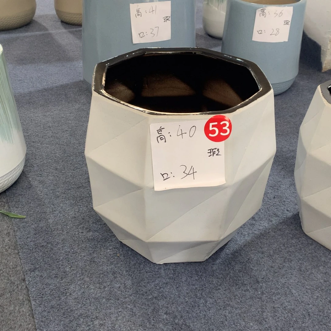 高温陶瓷花盆微瑕