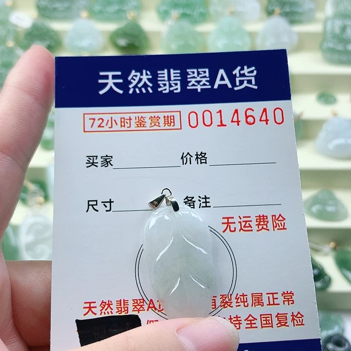 颈饰未镶嵌翡翠吊