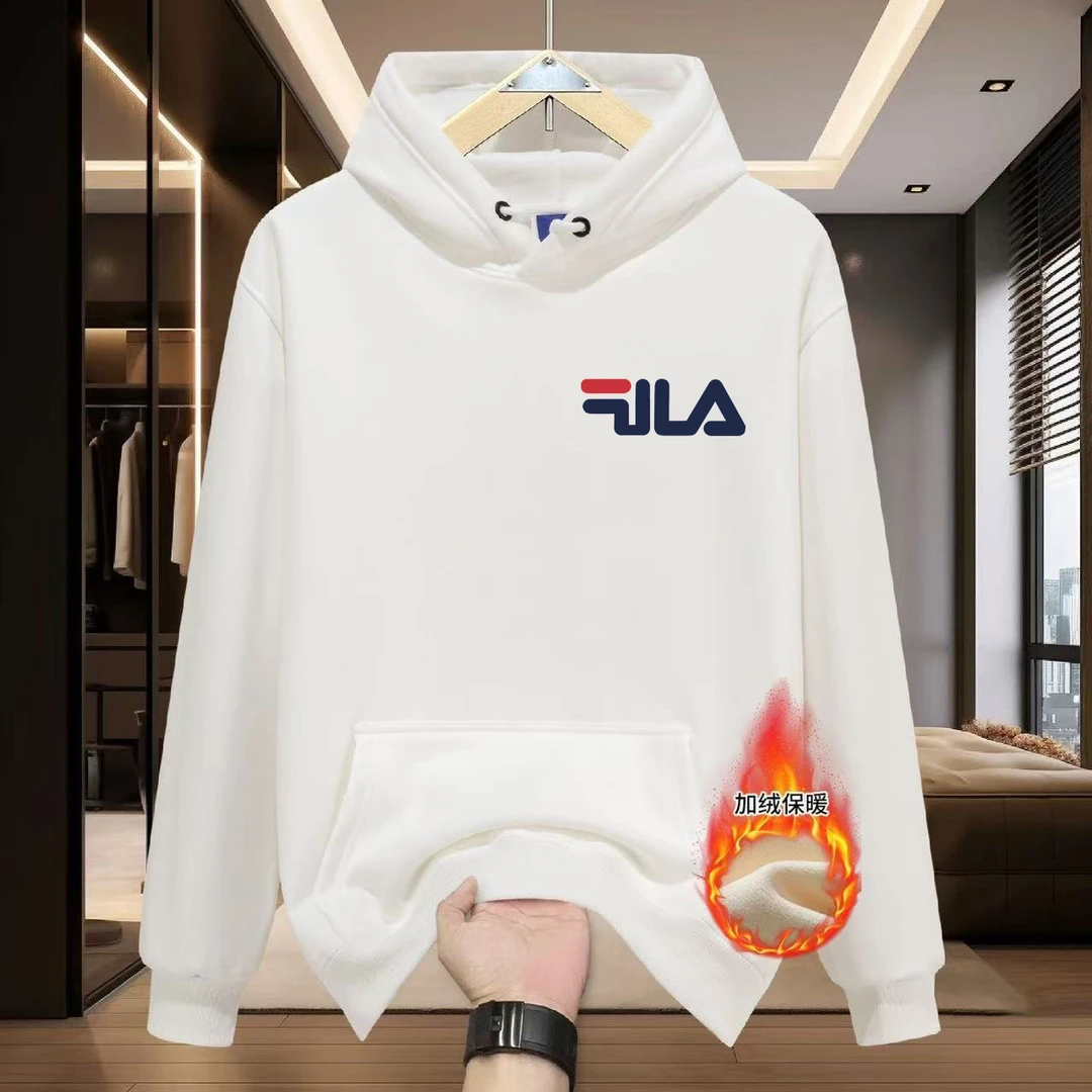 2025秋冬季卫衣男加绒加厚圆领宽松休闲学生保暖打底男女加绒上衣