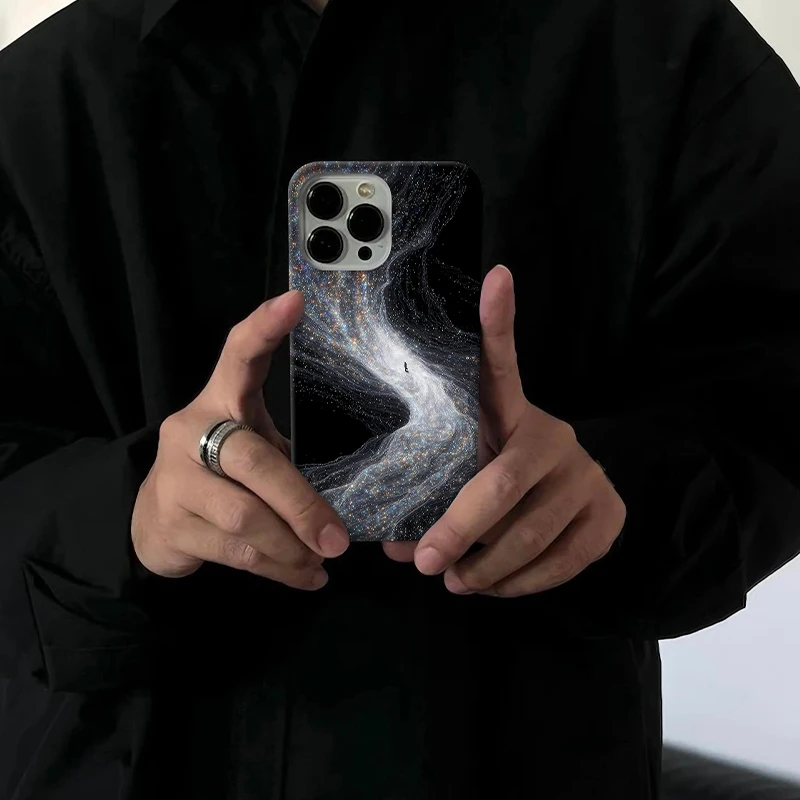 璀璨星河适用苹果16pro创意手机壳15promax个性14小众13/12/ins