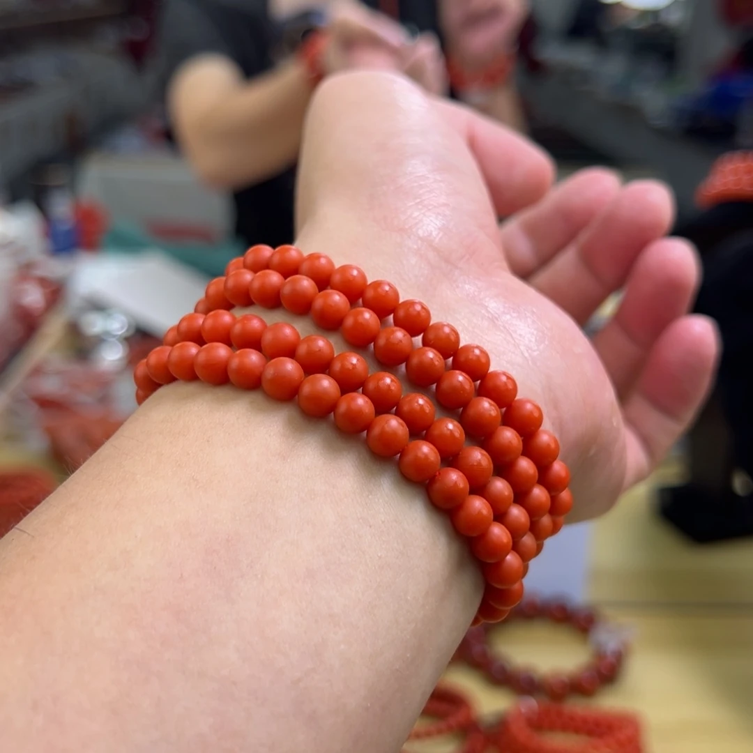 南红玛瑙买未镶嵌6mmmm