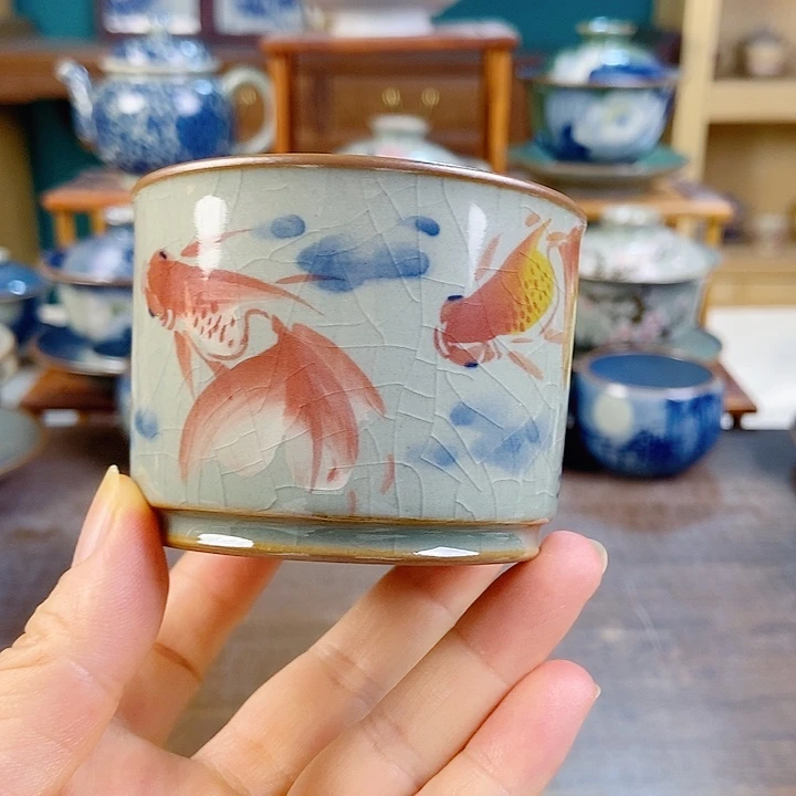 瓷片手工制作工艺精湛等