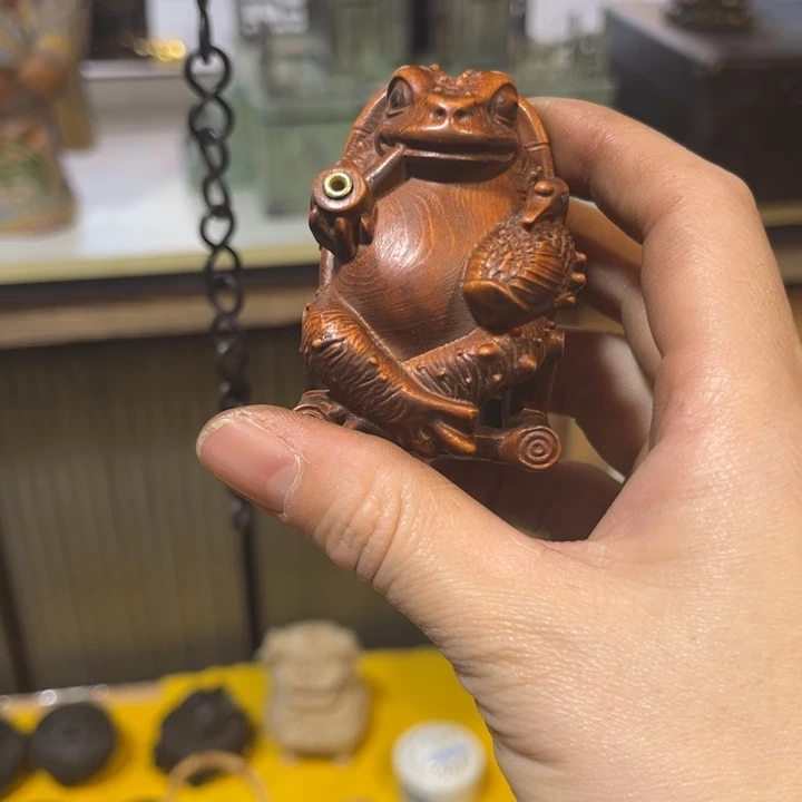 木中古工艺品摆件