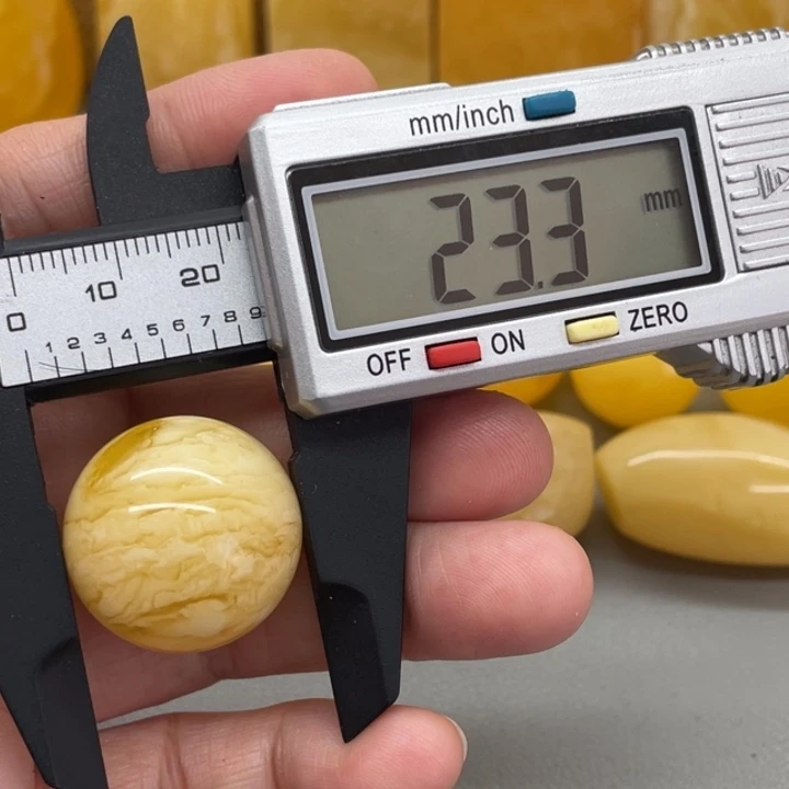 琥珀裸石未镶嵌蜜蜡