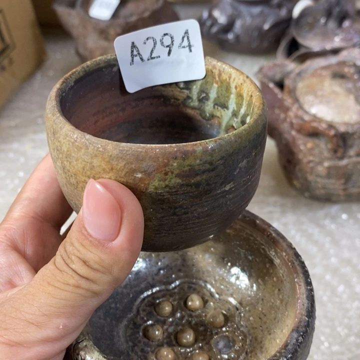 柴烧裸烧纯手工制作瑕疵不退不换