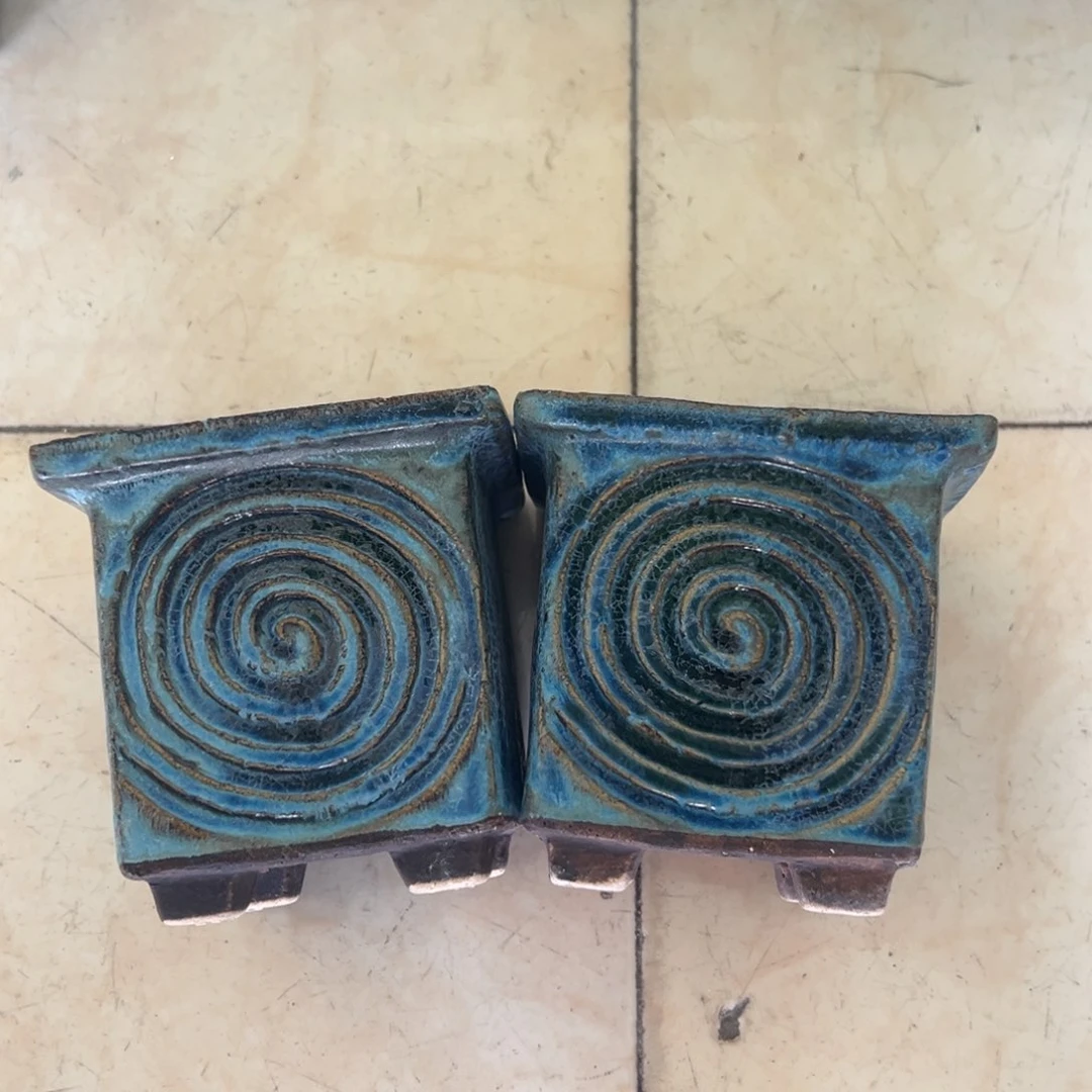 红陶橘***肉青铜多肉花盆