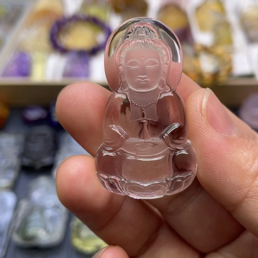 水晶颈饰未镶嵌定制