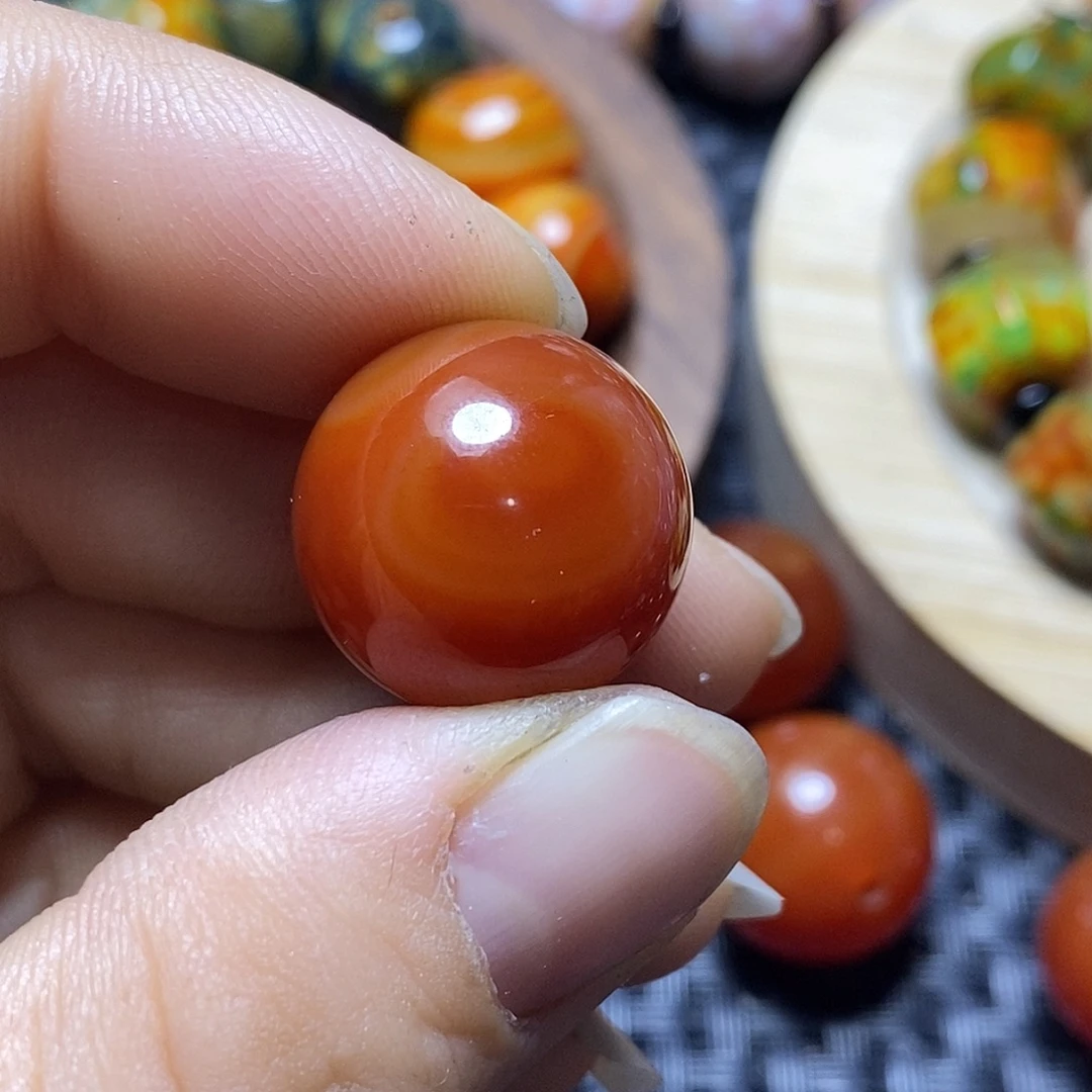 吹***风玛瑙/玉髓未镶嵌颈饰
