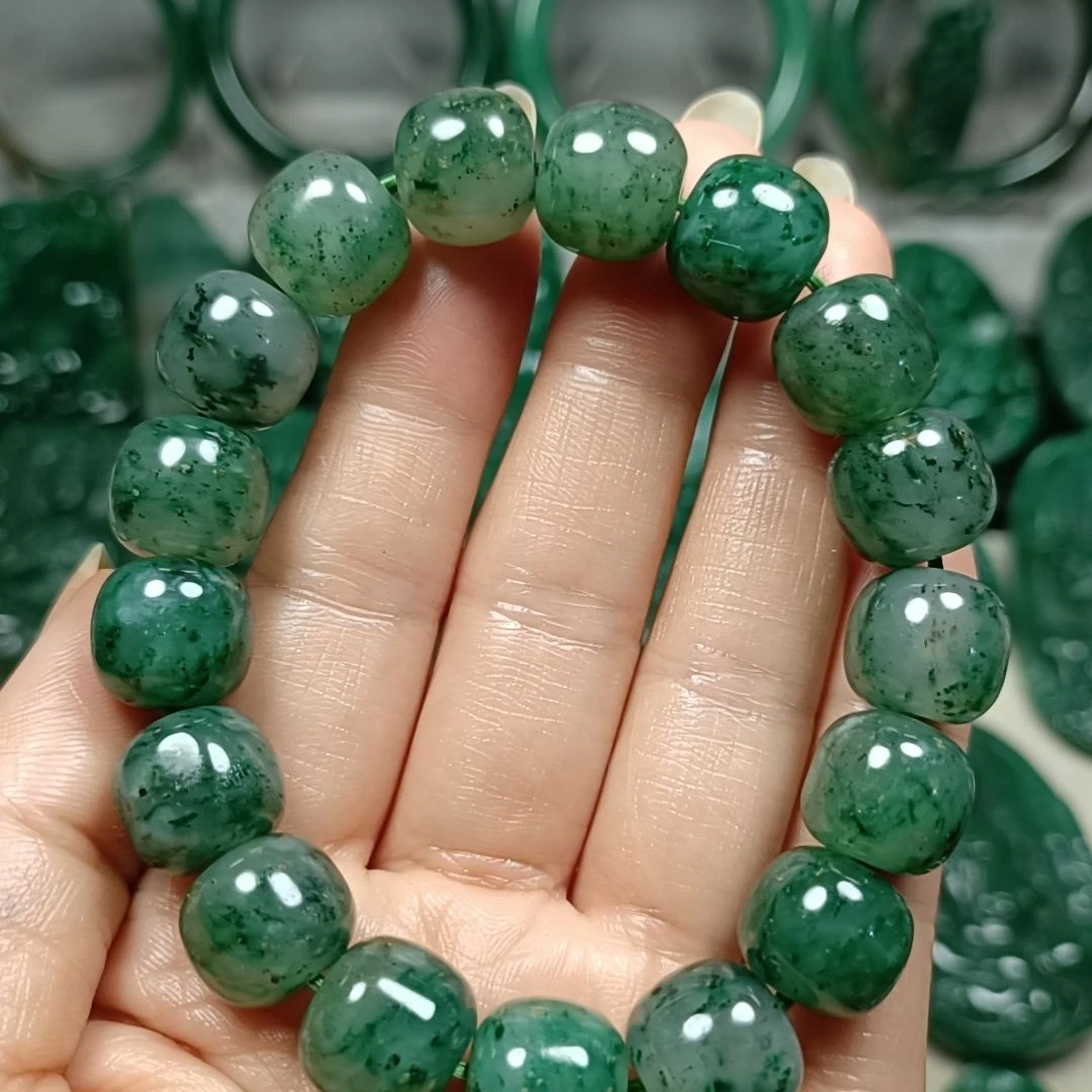 独山玉未镶嵌手串