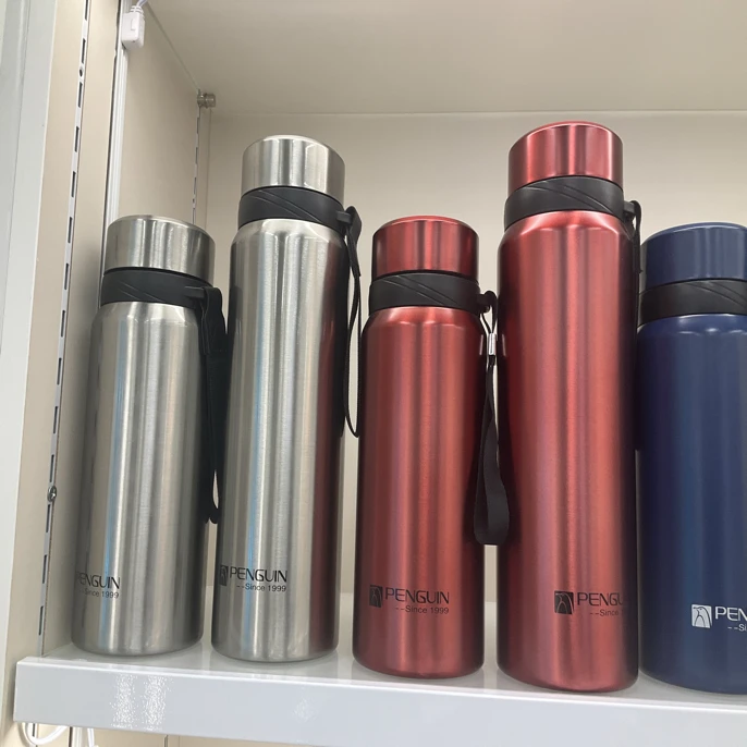 304不锈钢水杯大容量真空双层男士保温杯礼品1000毫升