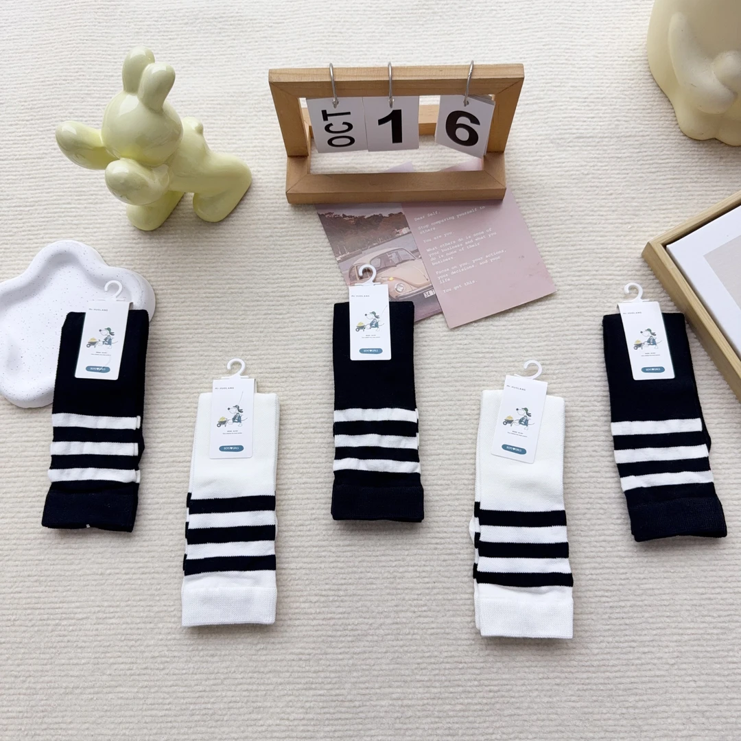 24SS060 五双儿童韩系时尚儿童学生袜wg