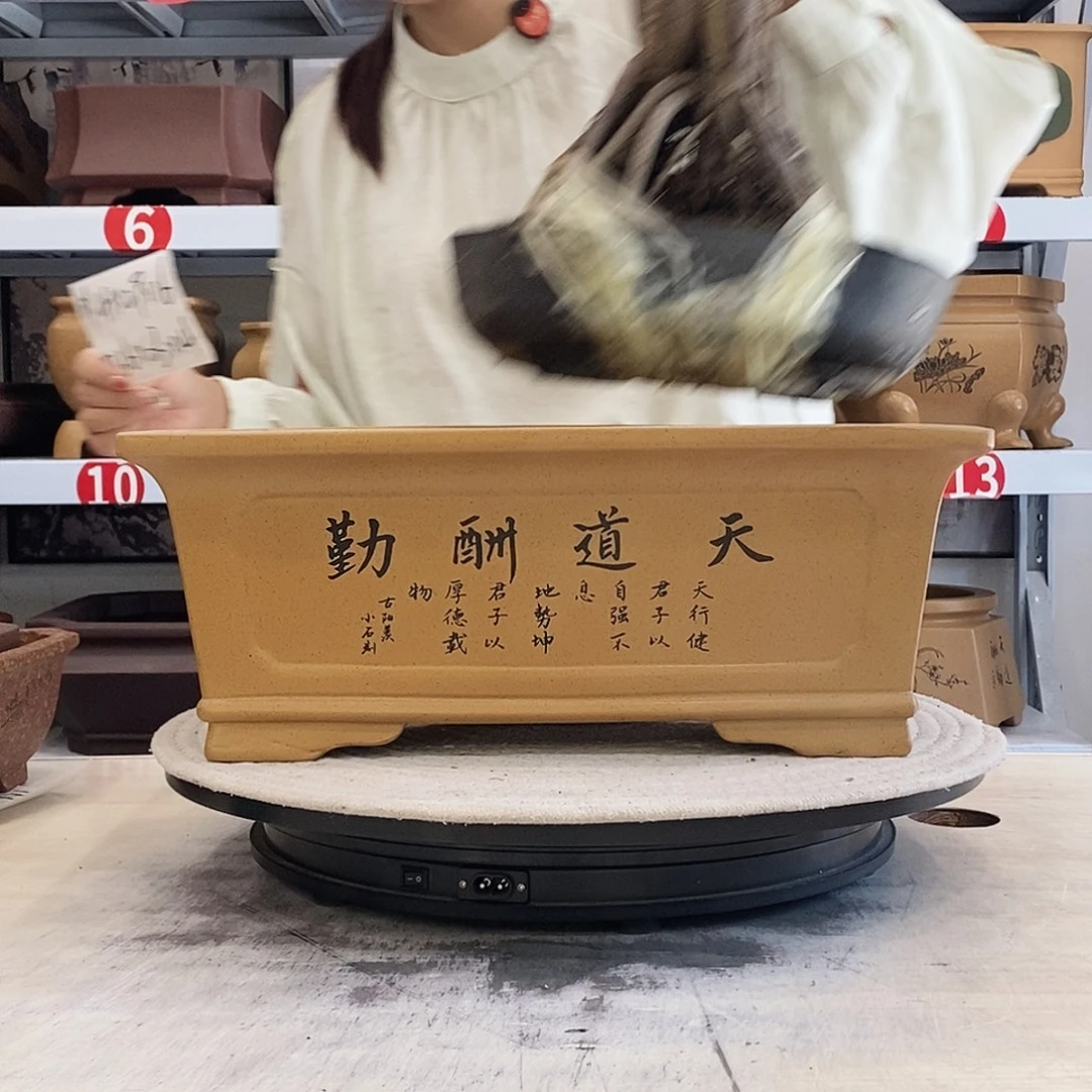 紫砂花盆紫砂花盆