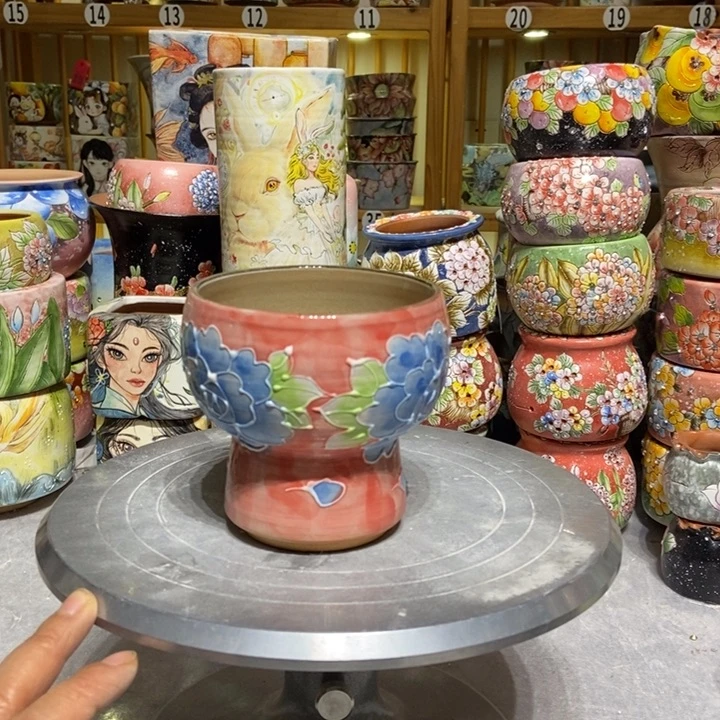 景德镇艺术手绘作品