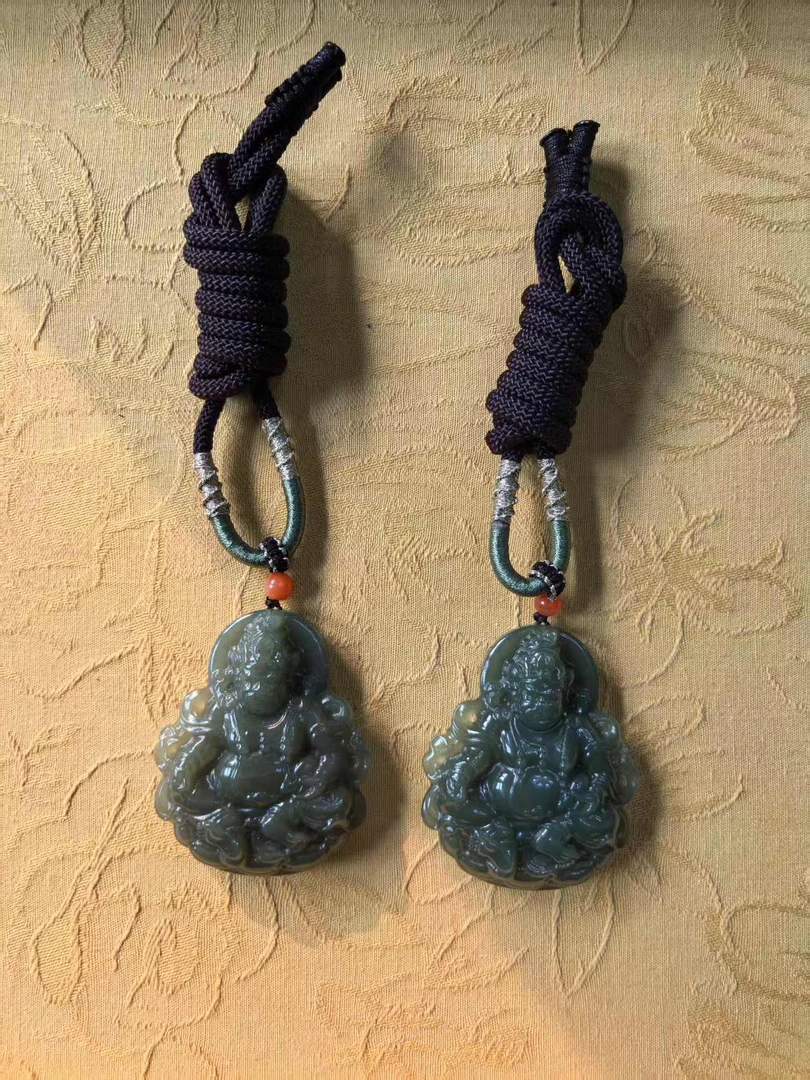 【叶子】财爷吊坠DIY项链（多样性发货，发其一）