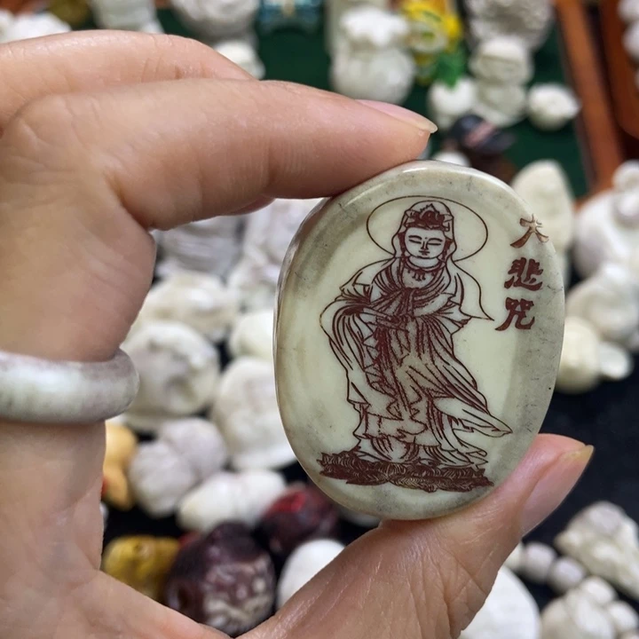 A***y配饰鹿角雕刻一个出