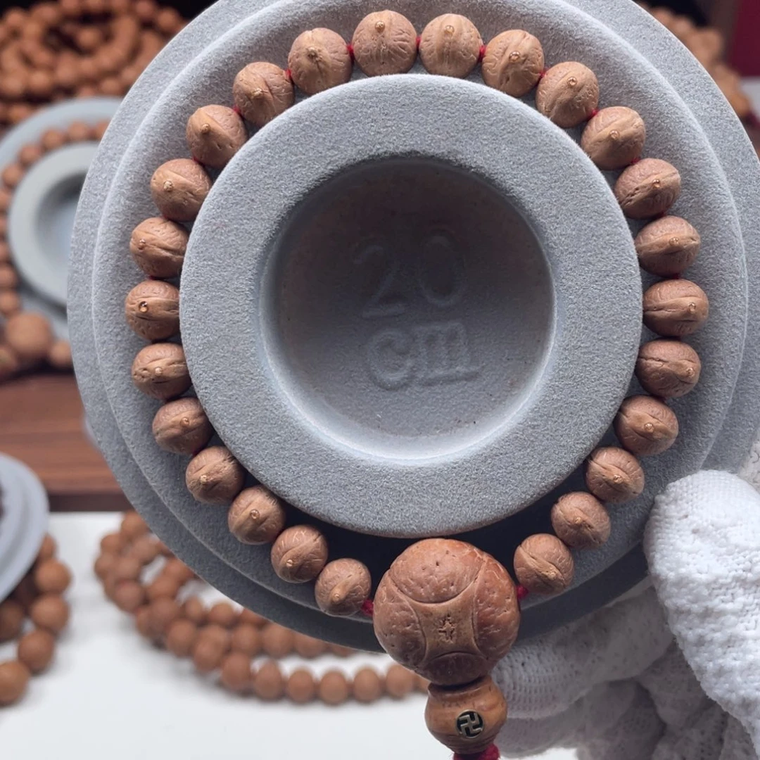 ·***·手串凤眼菩提尼泊尔实心飞碟