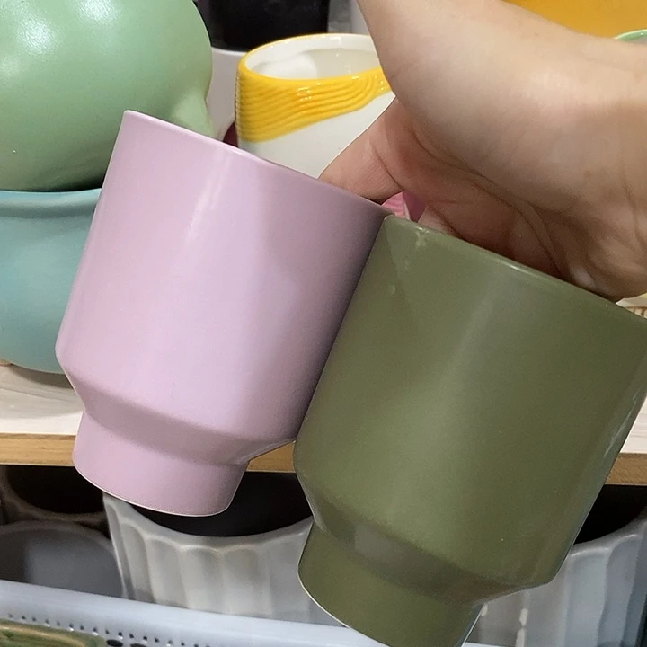 摆件陶盆有孔 瑕疵介意勿拍