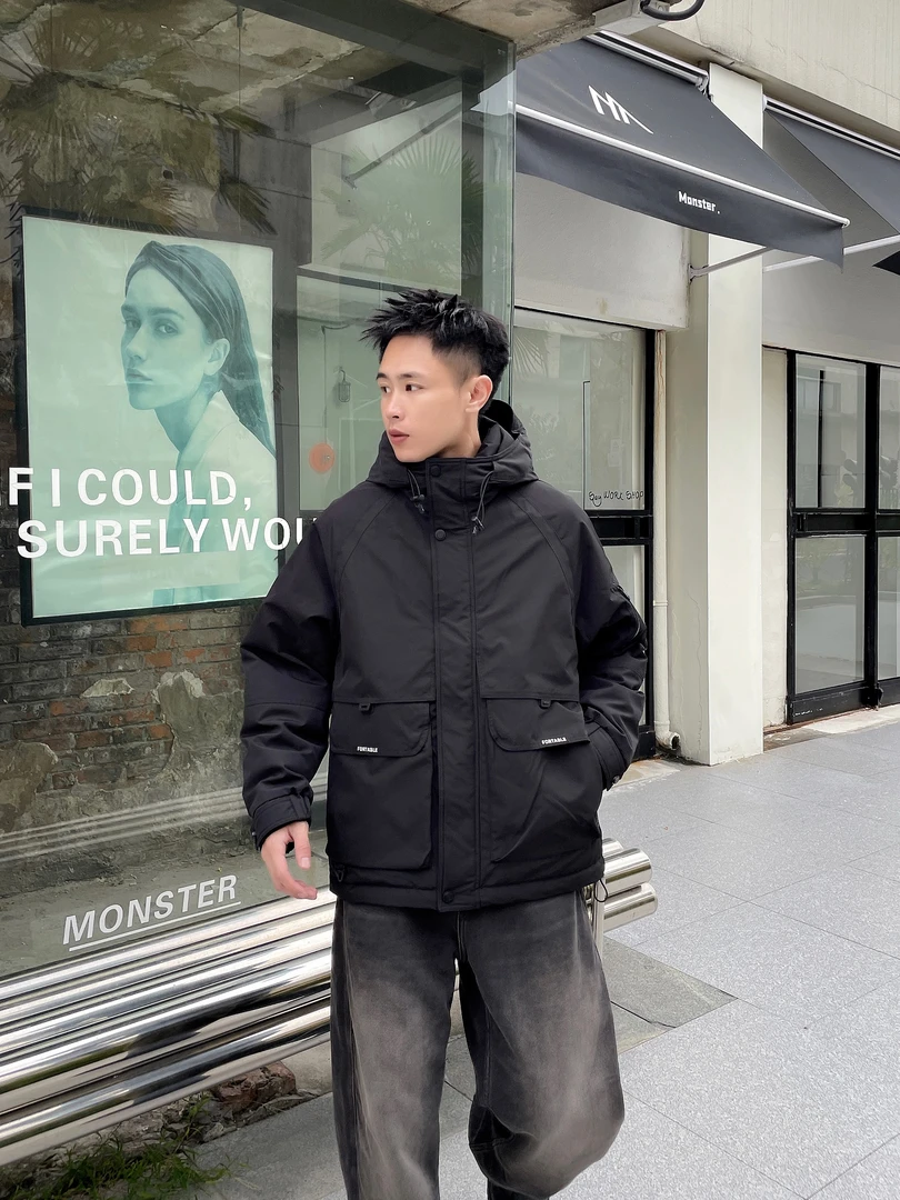【冰总专属】派克羽绒服冬季御寒保暖休闲男士羽绒服外套535