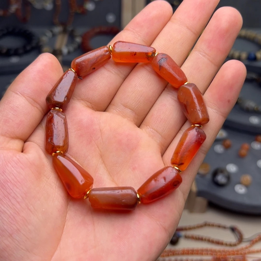 玛瑙/玉髓合金颈饰