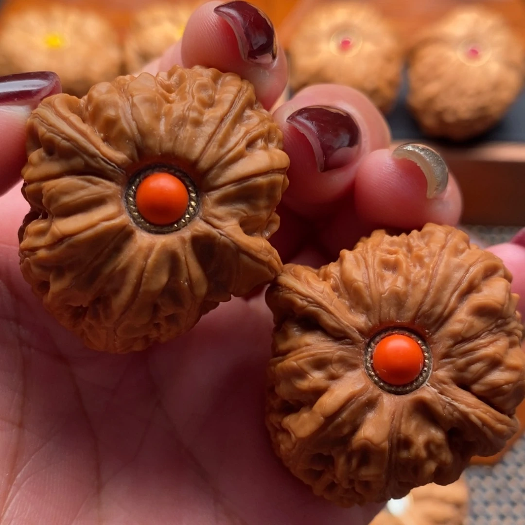 文玩核桃把件39尺寸全品平谷元宝