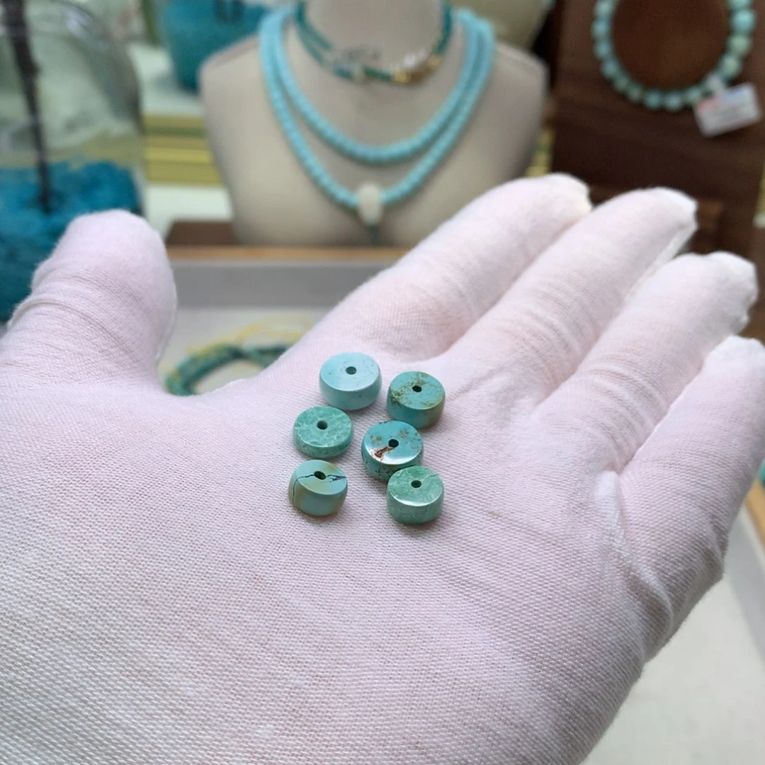 绿松石未镶嵌配饰