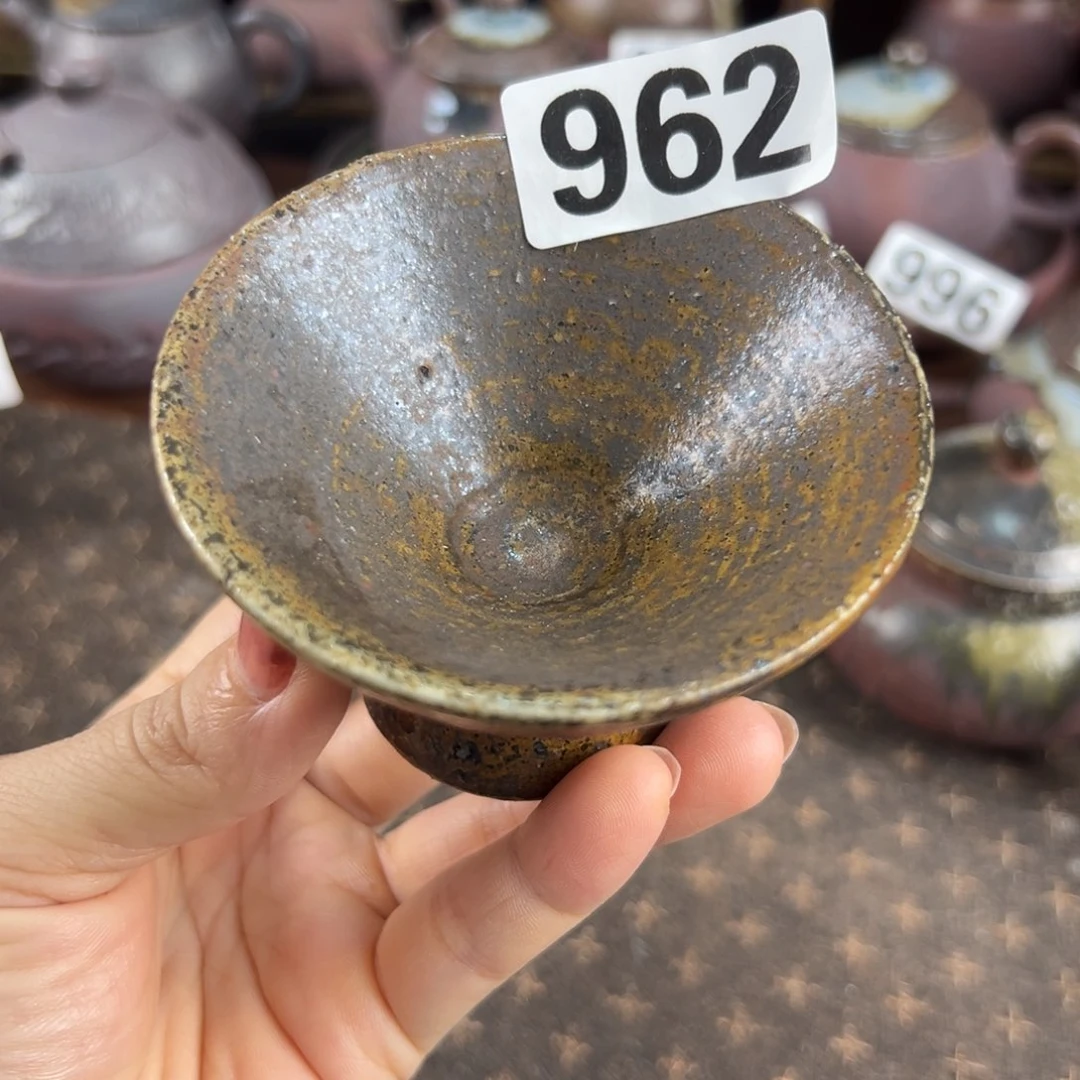 杯柴烧茶器主人杯