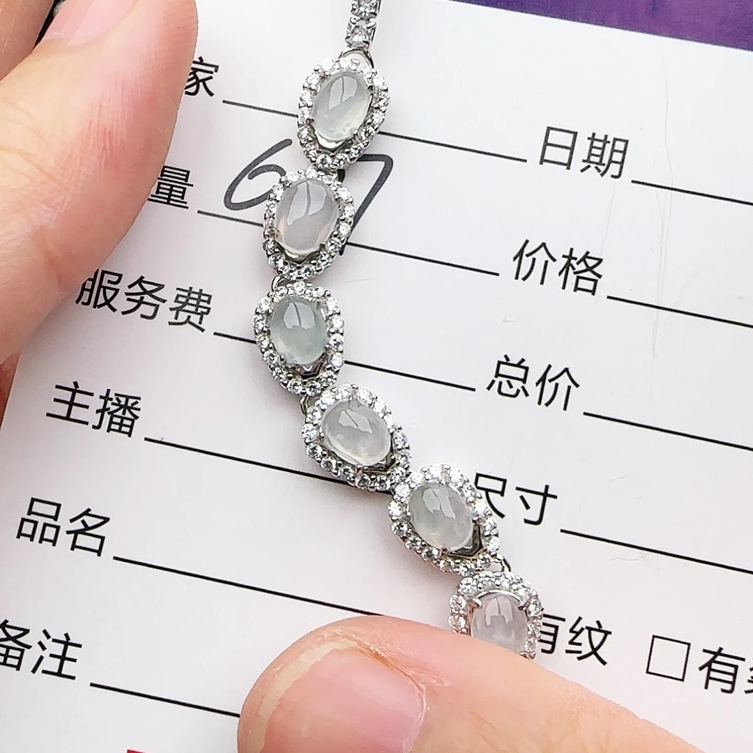 银S925镶嵌戒指翡翠戒指