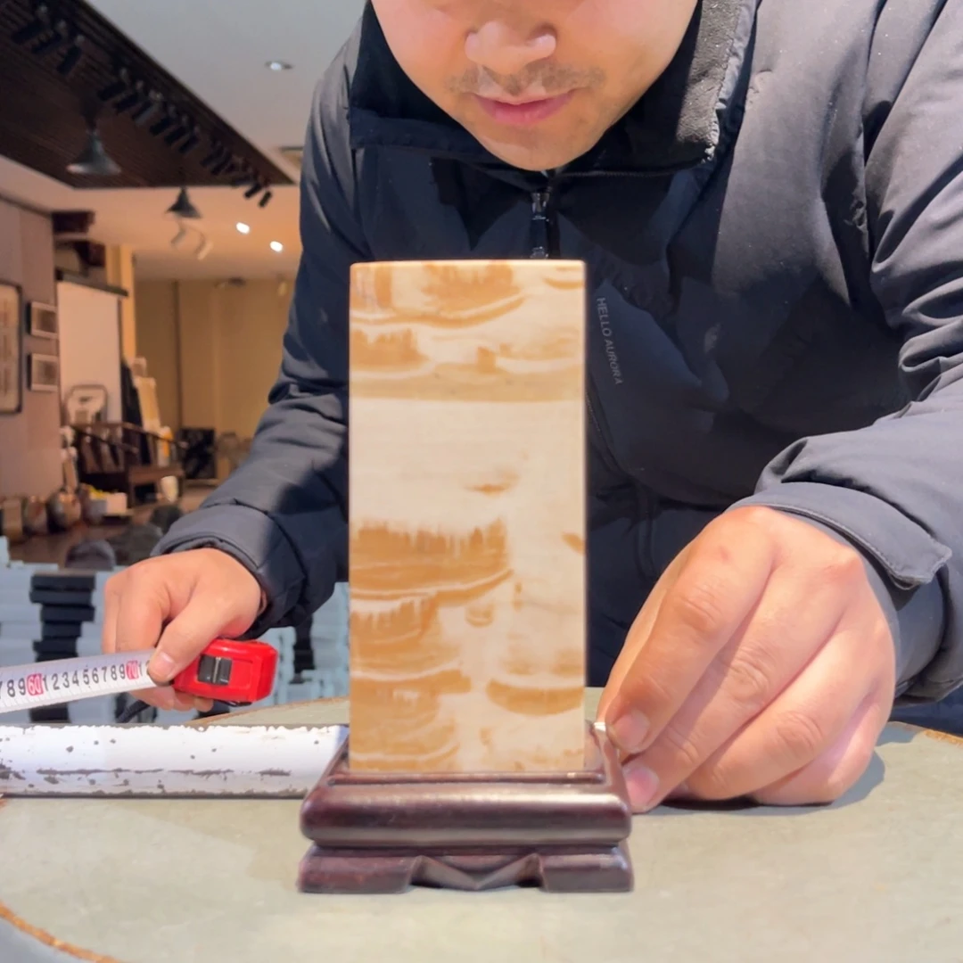 彩石8.5/16 三峡清江画面石