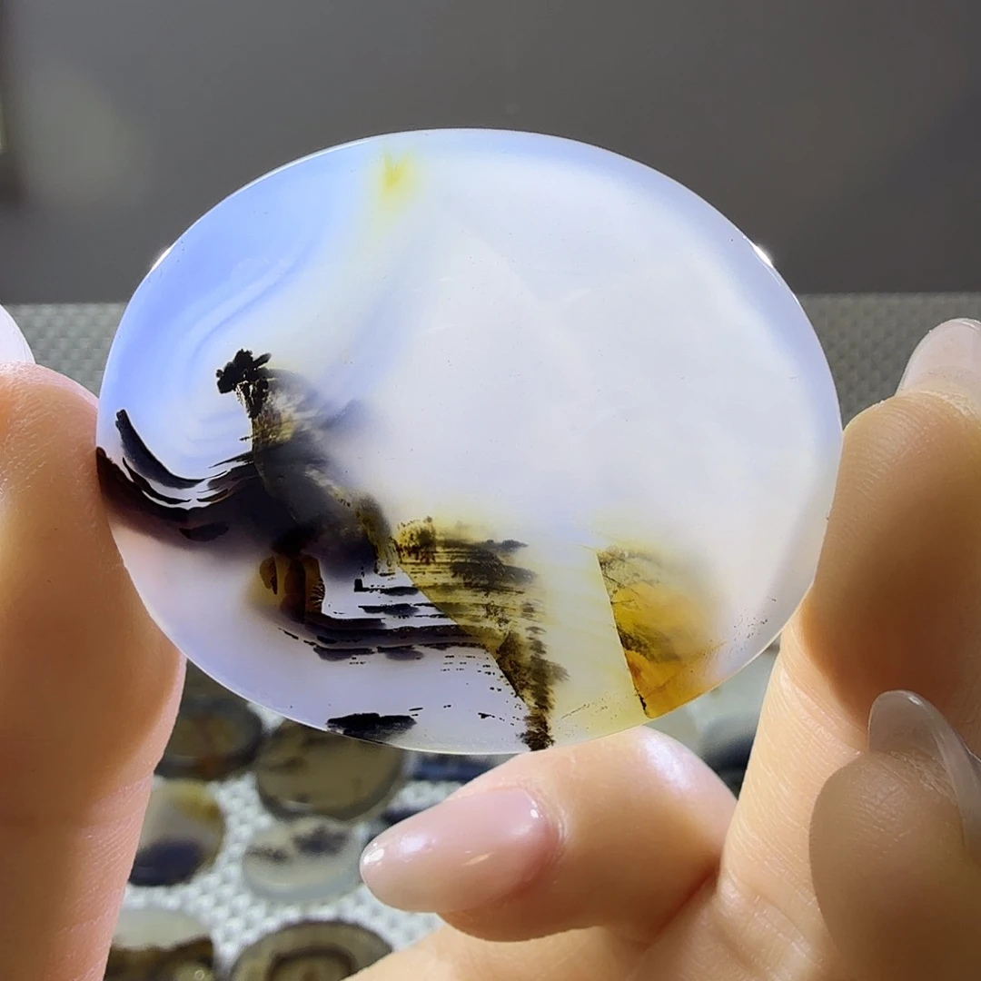 玛瑙/玉髓未镶嵌吊坠(不含链)64