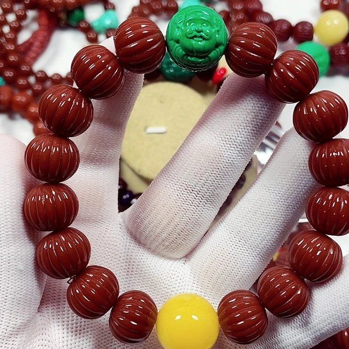 猴头核桃吊坠猴头