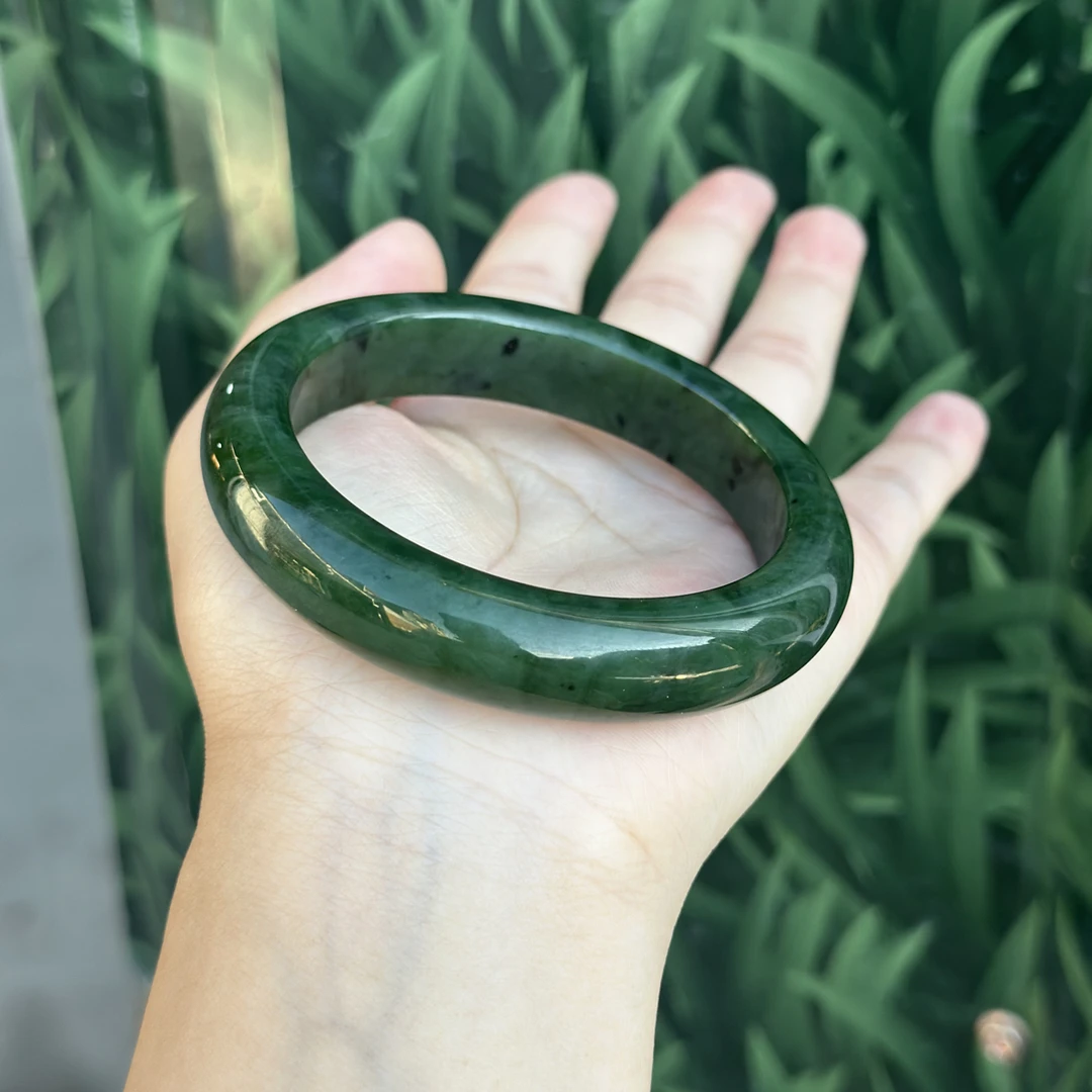 纯天然俄罗斯碧玉手镯